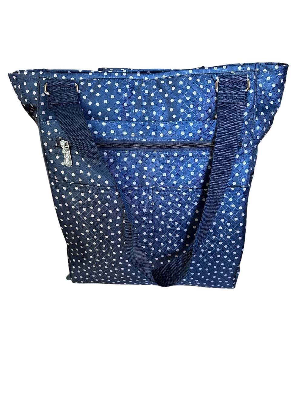 Thirty-one Take Two Tote Dancing Dots Blue Convertible Backpack Bag